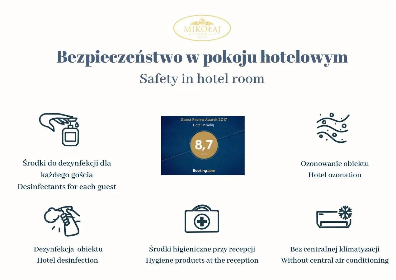 ***  Hotel Mikolaj Cracovie Pologne